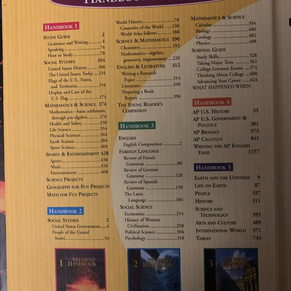 Student Handbook Set - Picture 8 of 9